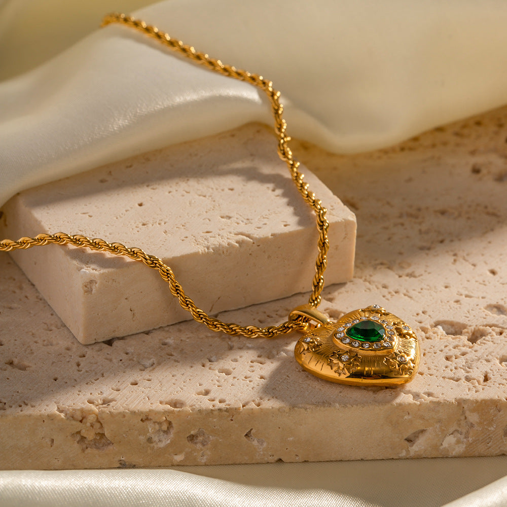 Náhrdelník Caelus Gold Heart