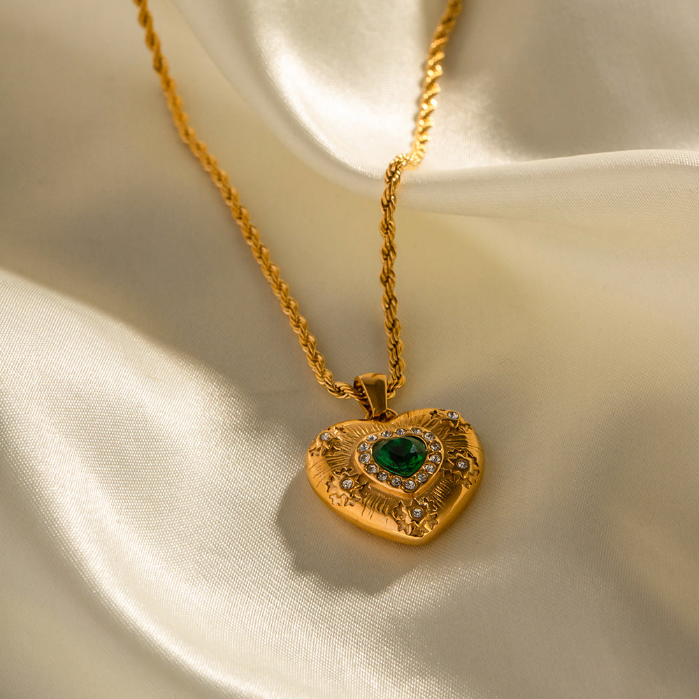 Náhrdelník Caelus Gold Heart