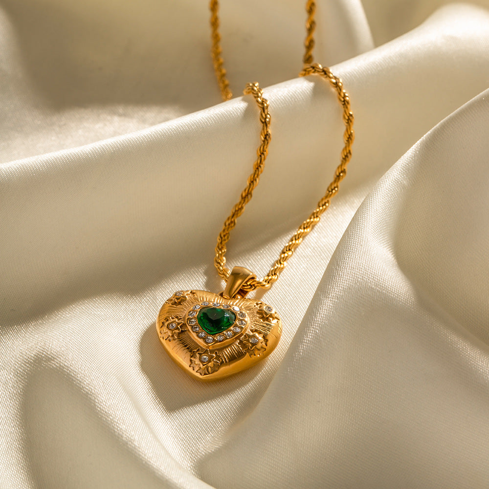 Náhrdelník Caelus Gold Heart