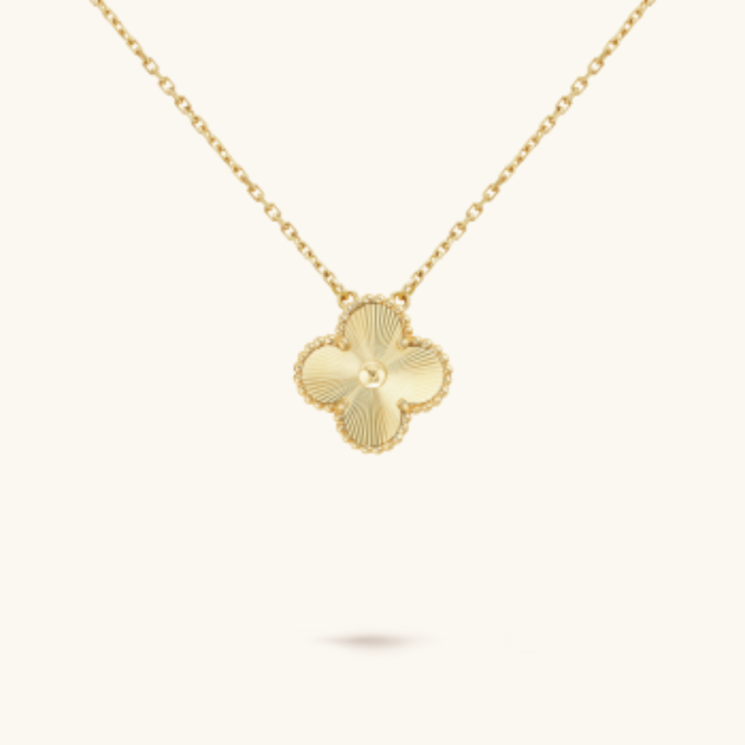 CLOVER | ZLATÝ NÁHRDELNÍK
