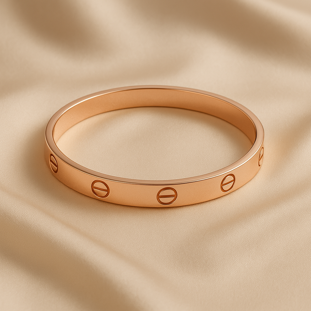 NÁRAMEK ETERNITY LINK RŮŽOVÉ ZLATO