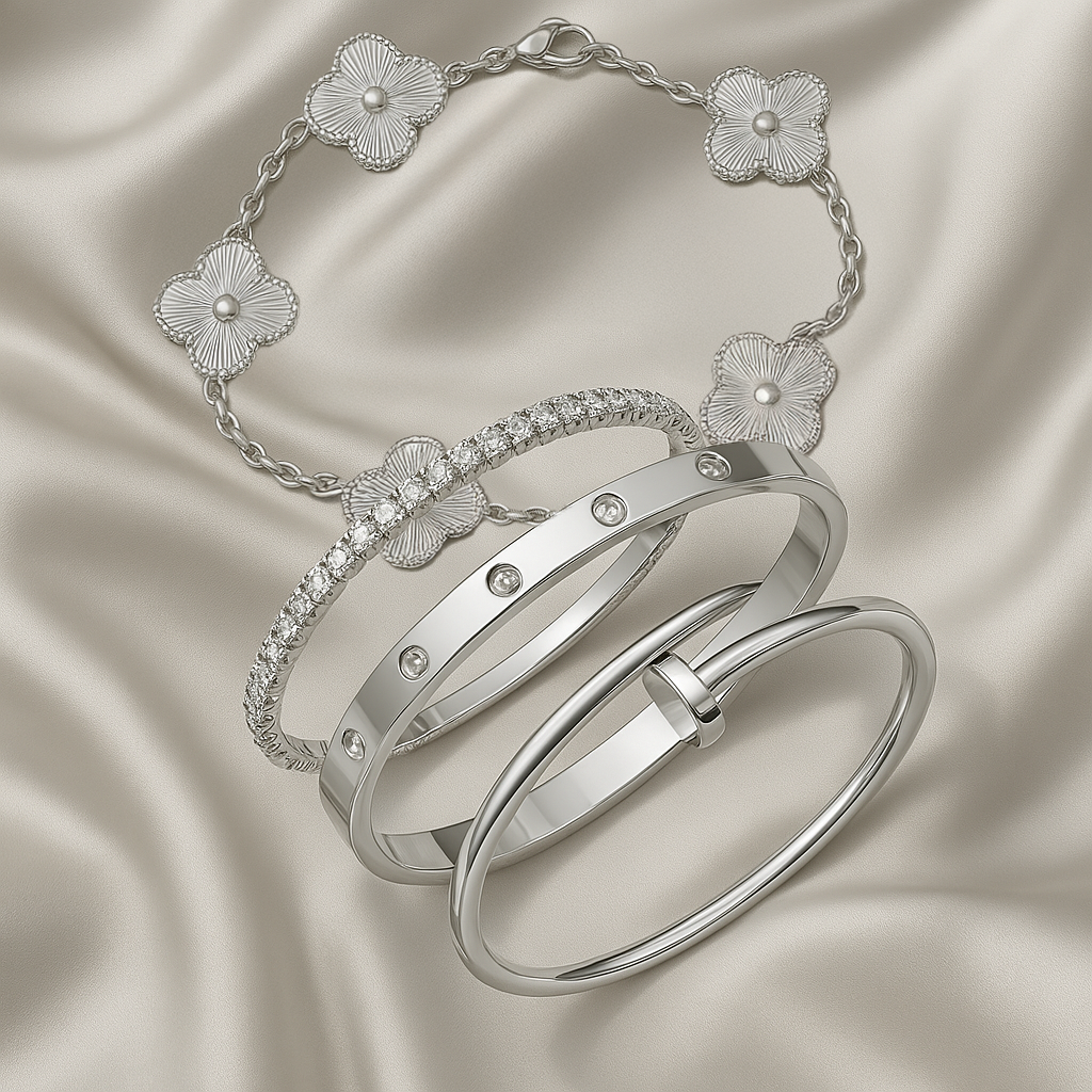 ELEGANCE STACK | STŘÍBRNÝ