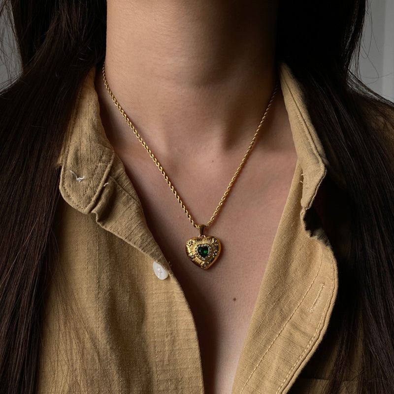 Náhrdelník Caelus Gold Heart
