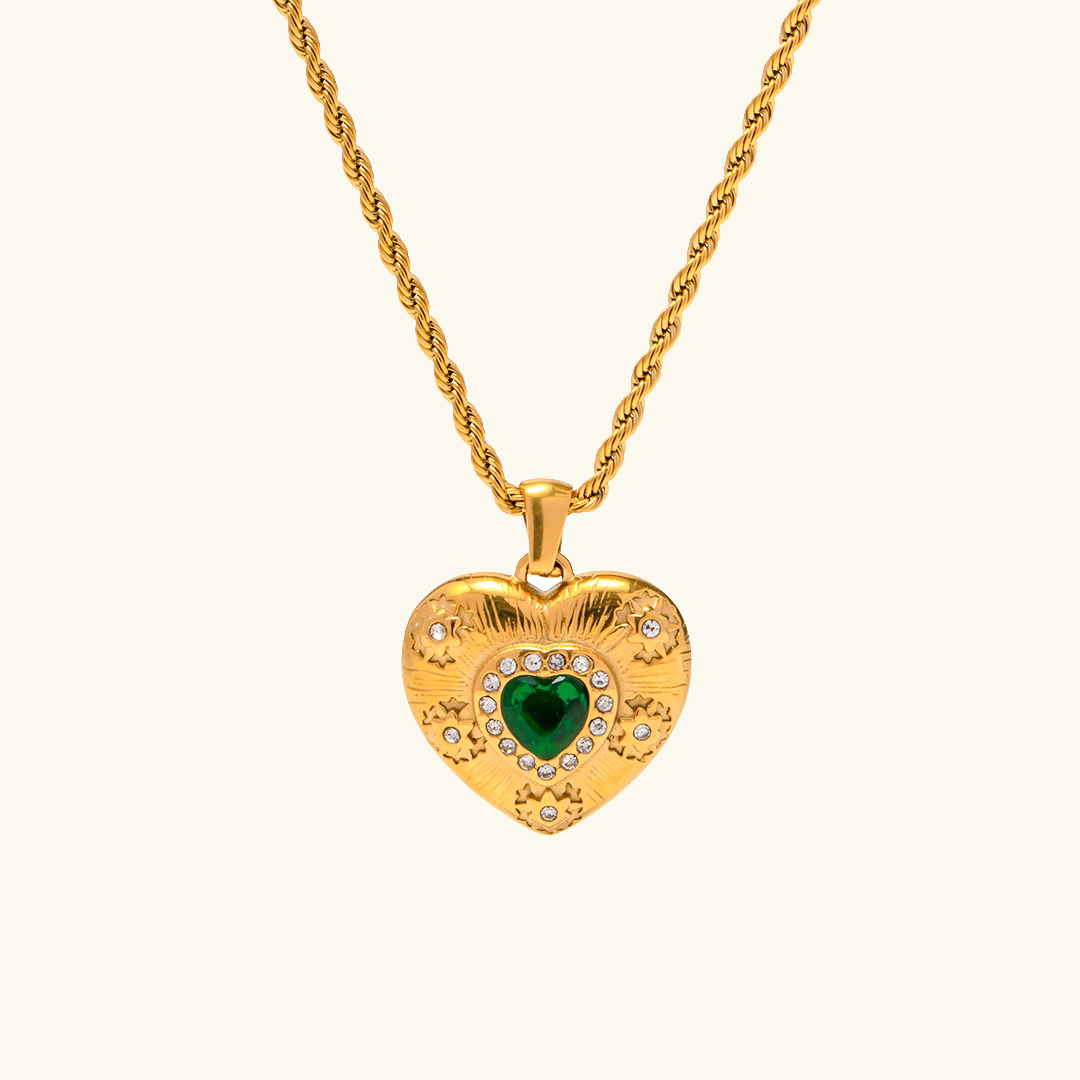 Náhrdelník Caelus Gold Heart